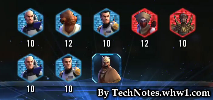10th Opening Of Chromium Mega Pack in Star Wars Galaxy Of Heroes Game