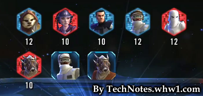 4th Opening Of Chromium Mega Pack in Star Wars Galaxy Of Heroes Game
