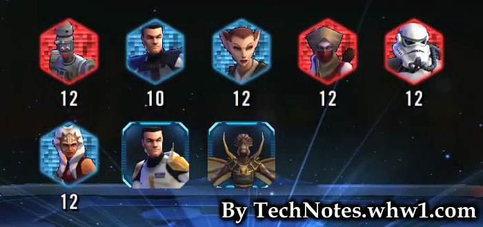 8th Opening Of Chromium Mega Pack in Star Wars Galaxy Of Heroes Game